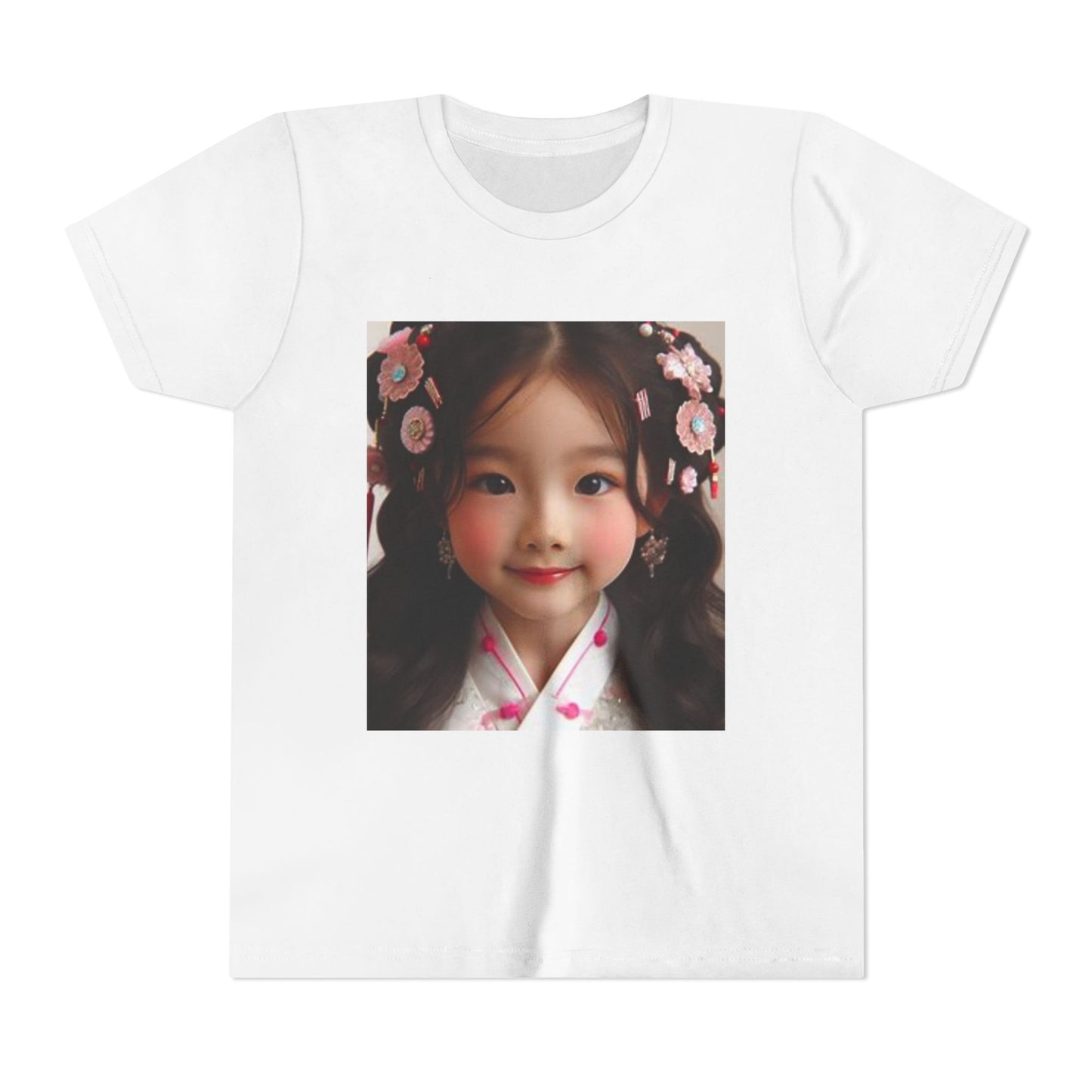 Enchanting Youth Tee - Celebrate Chinese Girl Magic, Perfect for Kids, Gifts for Girls, Casual Wear, Cultural Celebrations