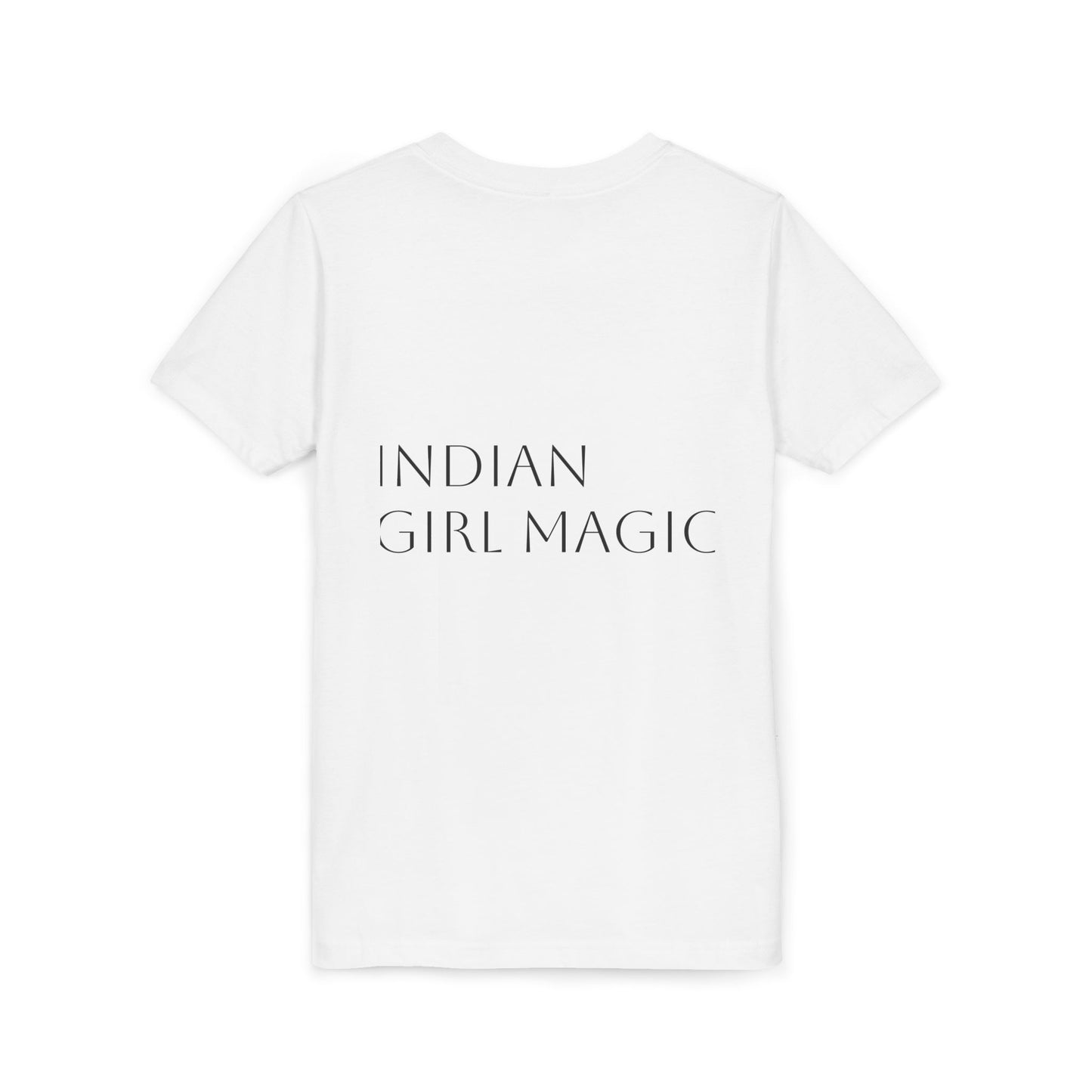 Youth Tee - Celebrate Indian Girl Magic, Perfect for Cultural Events, Gifts, Kids' Parties, Festivals, Everyday Wear