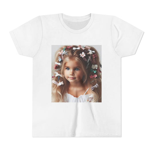 Youth Short Sleeve Tee with Vintage Portrait & Magic