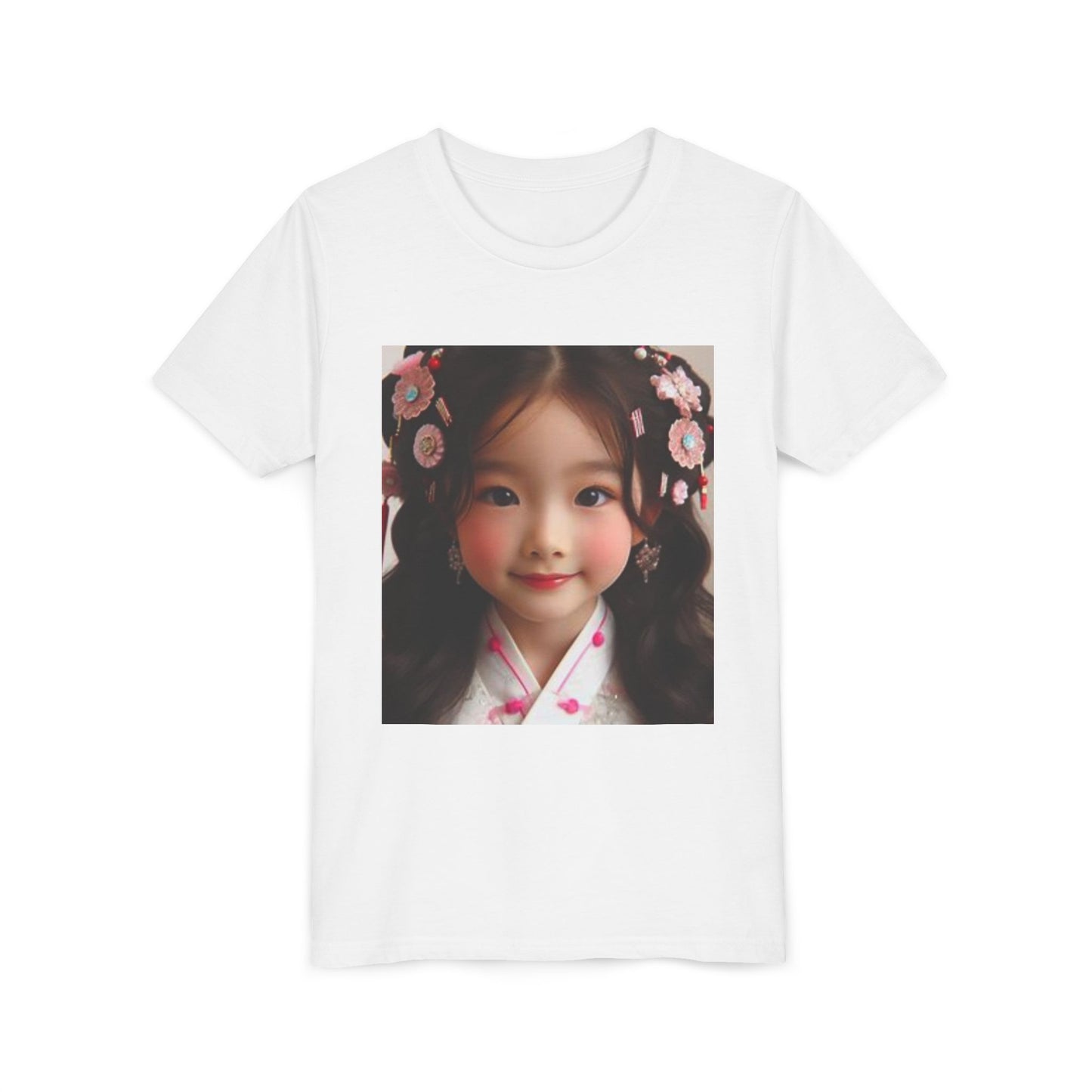 Enchanting Youth Tee - Celebrate Chinese Girl Magic, Perfect for Kids, Gifts for Girls, Casual Wear, Cultural Celebrations