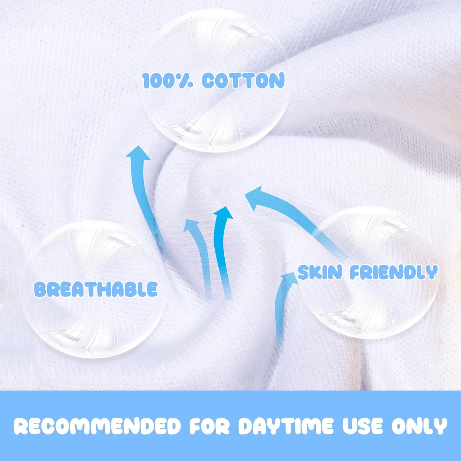 Toddler Training Pants - Soft Cotton Absorbent Underwear for Boys and Girls