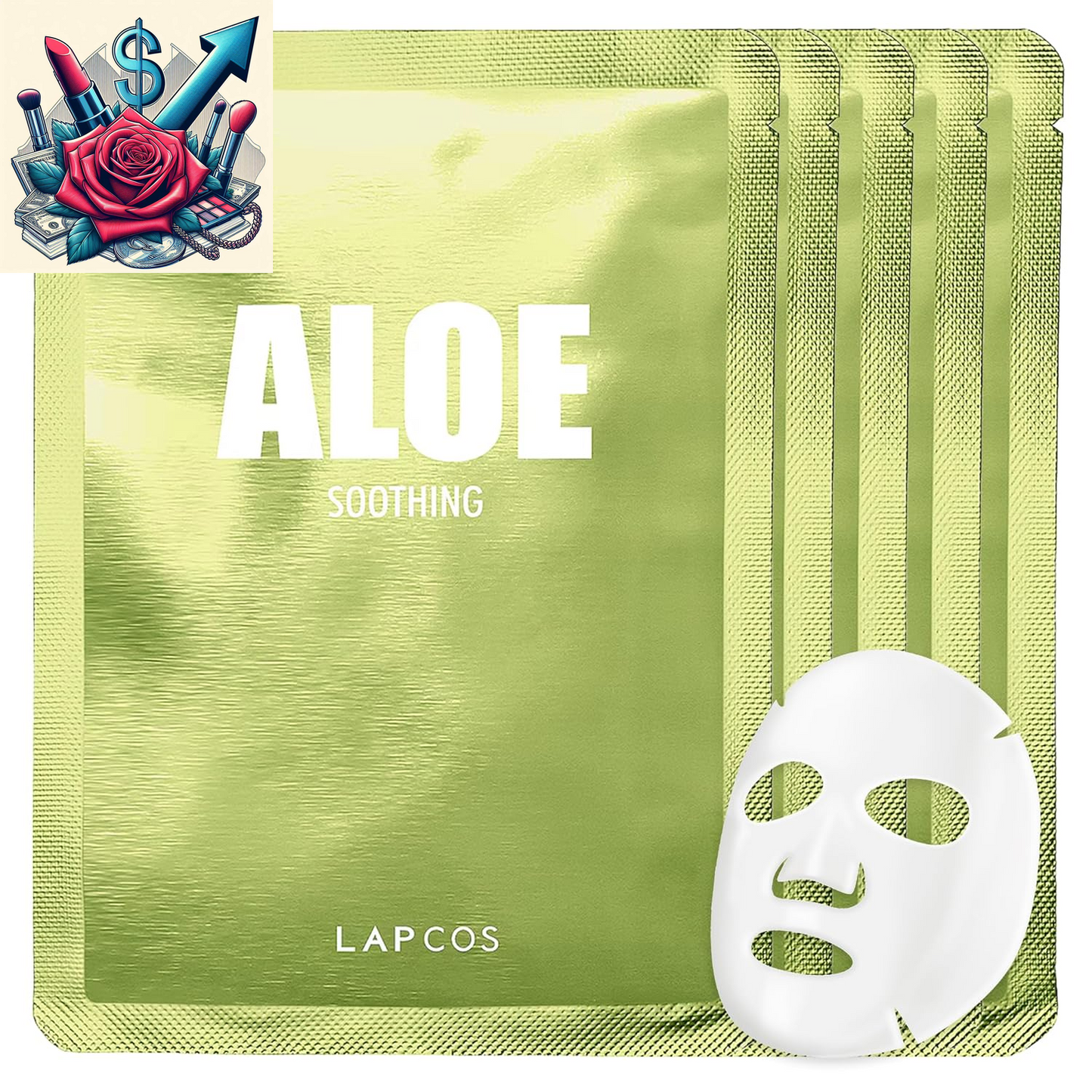 Collagen Sheet Mask, Firming Daily Face Mask with Collagen Peptides for Anti-Aging, Helps to Minimize Wrinkles, Restores Skin Elasticity & Firmness, Hydrating, Korean Beauty, 5-Pack